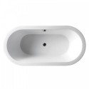 Serenity 70" x 31.5" Freestanding Soaking Bathtub