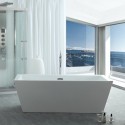Serenity 67" x 31.5" Freestanding Soaking Bathtub
