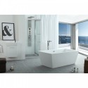 Serenity 67" x 31.5" Freestanding Soaking Bathtub