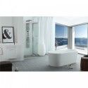 Serenity 67" x 27.5" Freestanding Soaking Bathtub