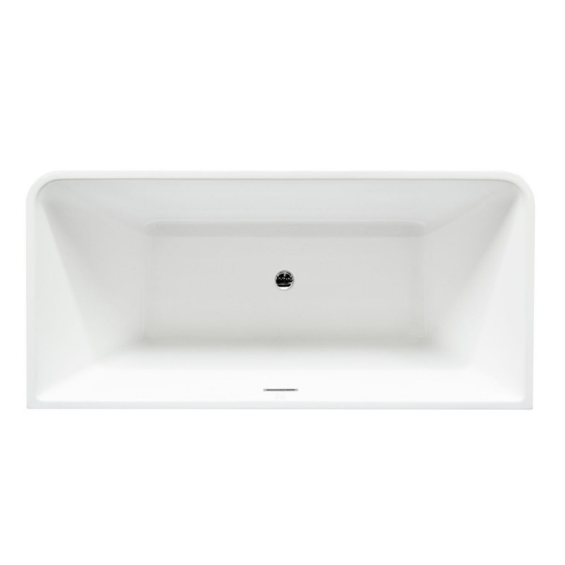 Serenity 67" x 31.3" Freestanding Soaking Bathtub