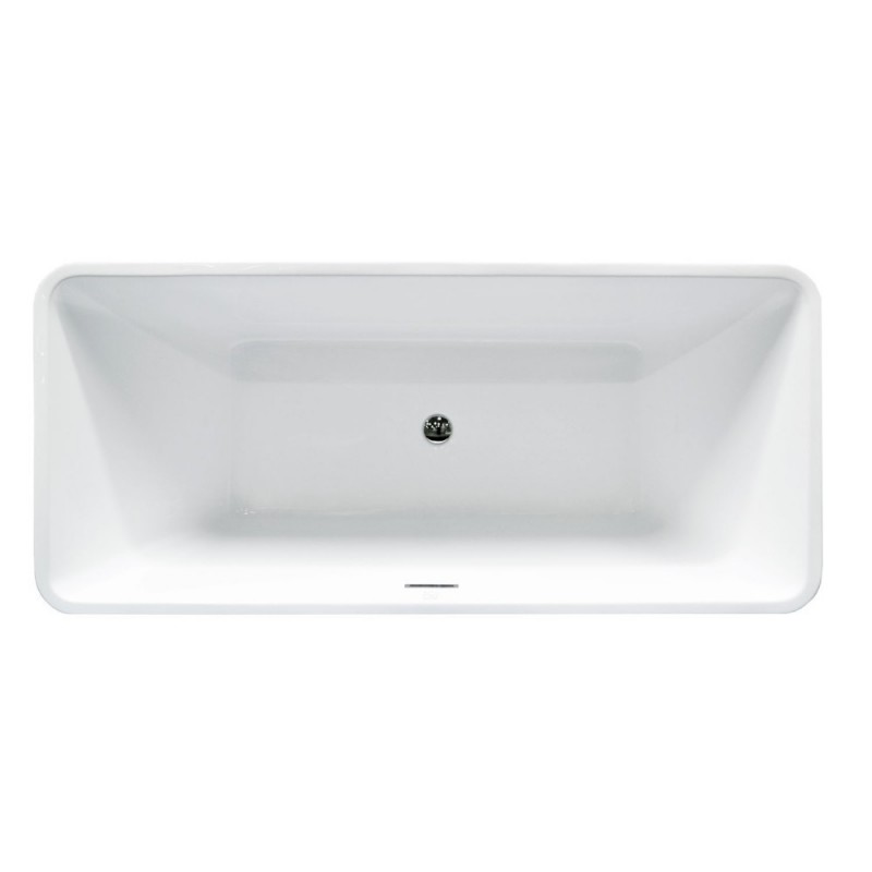 Serenity 67" x 31.5" Freestanding Soaking Bathtub