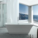 Serenity 67" x 31.3" Freestanding Soaking Bathtub