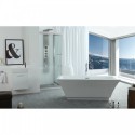 Serenity 67" x 31.3" Freestanding Soaking Bathtub