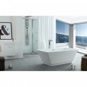 Serenity 67" x 31.3" Freestanding Soaking Bathtub