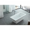Serenity 67" x 31.3" Freestanding Soaking Bathtub