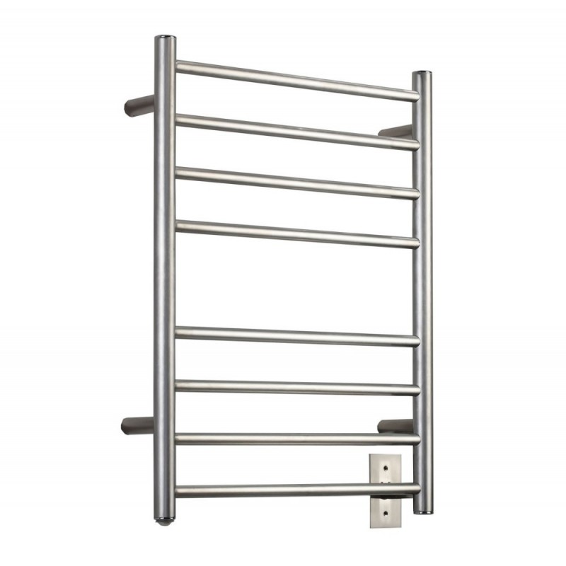 Koze 102 Wall Mounted Electric Towel Warmer in Brushed Nickel