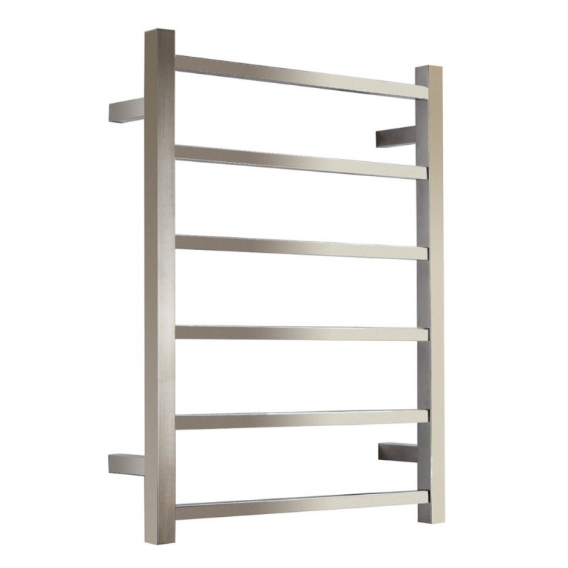 Koze 106 Wall Mounted Electric Towel Warmer in Brushed Nickel