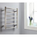 Koze 106 Wall Mounted Electric Towel Warmer in Brushed Nickel