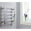 Koze 106 Wall Mounted Electric Towel Warmer in Polished Chrome