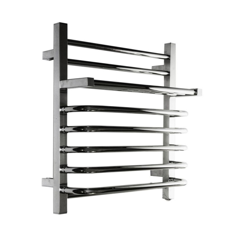 Koze 118 Wall Mounted Electric Towel Warmer in Polished Chrome