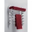 Koze 118 Wall Mounted Electric Towel Warmer in Polished Chrome