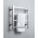 Koze 120 Wall Mounted Electric Towel Warmer in Brushed Nickel
