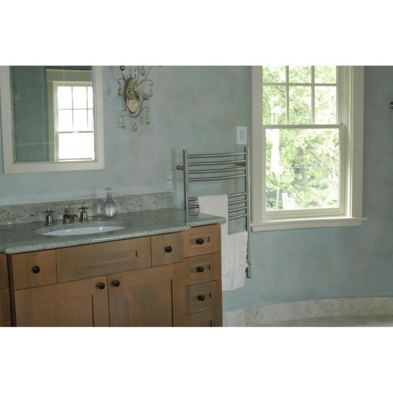 Amba C Curved Towel warmer CCB
