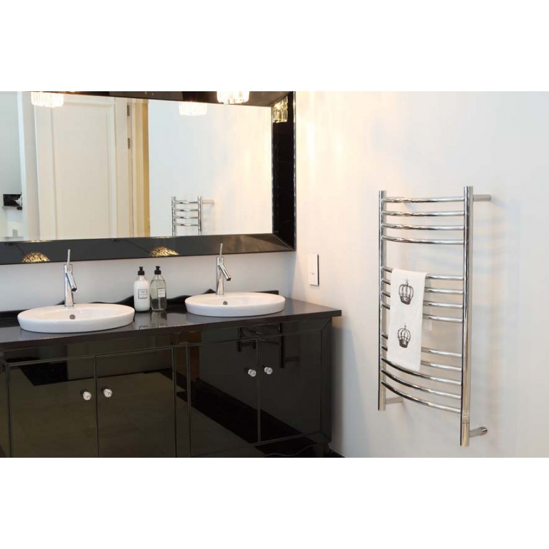 Amba C Curved Towel warmer CCP