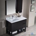 Monaco 42" Left Vanity Set with Mirror and Wall Cabinet