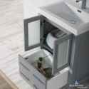 Sydney 24" Vanity Set with Acrylic Top and Mirror