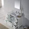Sydney 48" Vanity Set with Double Side Cabinets