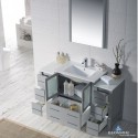Sydney 54" Vanity Set with Double Side Cabinets