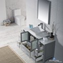 Sydney 54" Vanity Set with Vessel Sink and Double Side Cabinets