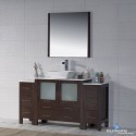 Sydney 60" Vanity Set with Vessel Sink and Double Side Cabinets