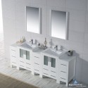 Sydney 84" Vanity Set with Double Side Cabinets