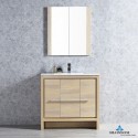 Milan 36" Vanity Set with Medicine Cabinet