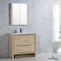Milan 36" Vanity Set with Medicine Cabinet