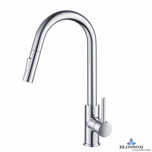 Single Handle Pull Down Kitchen Faucet