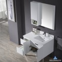 Monaco 36" Right Vanity Set with Chrome Legs