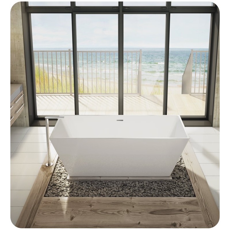 Fleurco BCA6829-18 Aria Calando High Gloss Acrylic Bathtub