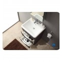 Fresca FVN8525CN Milano 25" Modern Bathroom Vanity with Medicine Cabinet and Faucet in Chestnut
