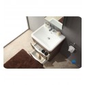 Fresca FVN8525RW Milano 25" Modern Bathroom Vanity with Medicine Cabinet and Faucet in in Rosewood