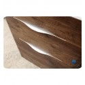 Fresca FVN8525RW Milano 25" Modern Bathroom Vanity with Medicine Cabinet and Faucet in in Rosewood
