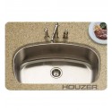 Houzer MB-3300-1 Undermount Single Basin Kitchen Sink