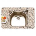 Houzer PNG-2400-1 Undermount Single Bowl