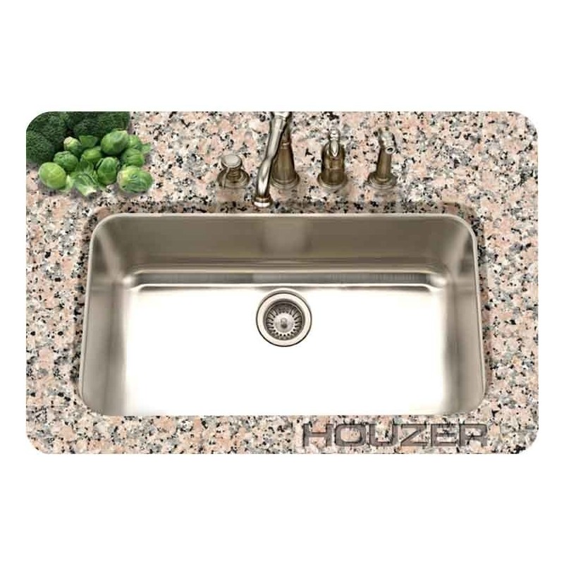 Houzer PNL-3600-1 Undermount Large Single Bowl