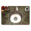 Houzer CF-1830-1 Undermount Round Single Basin Bar Sink