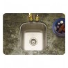 Houzer MS-1708-1 Undermount Single Basin Bar Sink