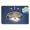 Houzer CH-1800-1 Undermount Oval Bathroom Sink