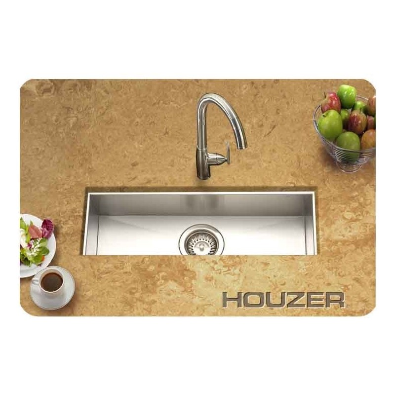 Houzer CTB-2385 Undermount Single Basin Bar Sink