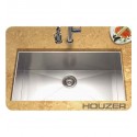 Houzer CTG-3200 Undermount Rectangular Single Basin Kitchen Sink
