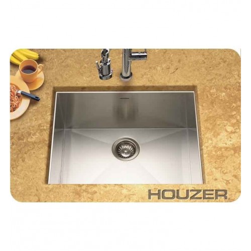 Houzer CTS-2300 Undermount Rectangular Single Basin Bar Sink
