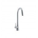 Franke FF2580 Satin Nickel Pulldown Spray High Arch Kitchen Faucet