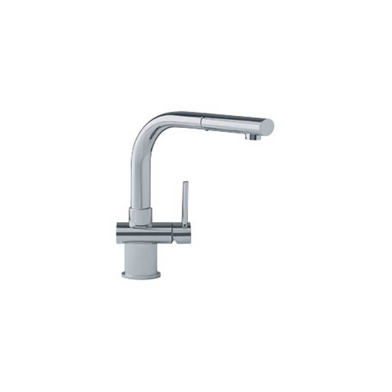 Franke FFP1080 Satin Nickel Ovale Pullout Spray Kitchen Faucet