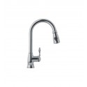 Franke FHPD180 Satin Nickel Farm House Kitchen Faucet with Side Spray