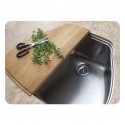 Franke CQX11019 Centennial Single Basin Undermount Stainless Steel Kitchen Sink with FREE Bottom Grid and Shelf Grid