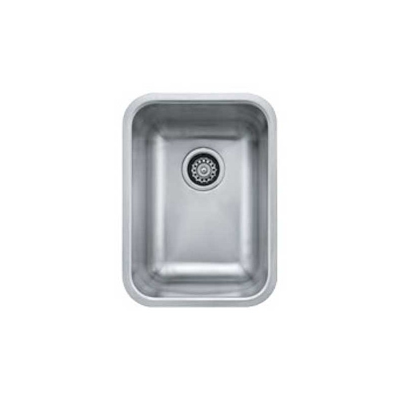 Franke GDX11012 Grande Single Basin Undermount Stainless Steel Kitchen Sink
