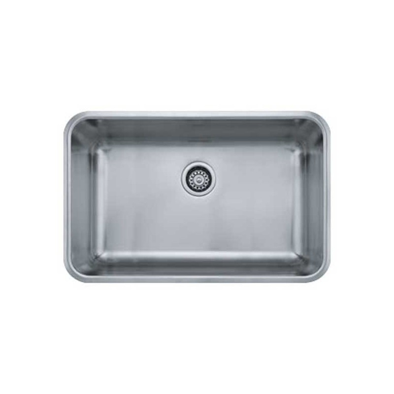 Franke GDX11028 Grande Single Basin Undermount Stainless Steel Kitchen Sink