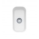 Franke CCK110-8WH Single Basin Undermount Fireclay Bar Sink